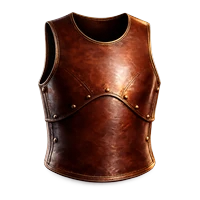 Rugged Thin Leather Breastplate