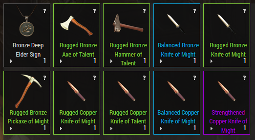 rare items
