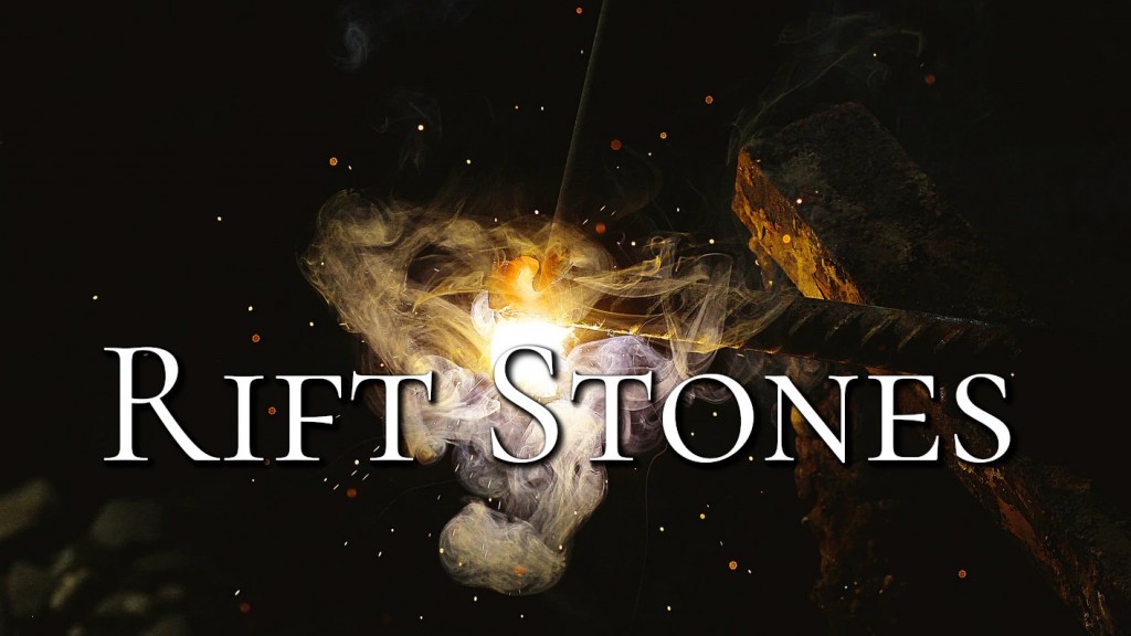 From now on the application will be called “RiftStones”